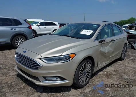 2017 Ford Fusion Se из США, поврежденный, VIN 3FA6P0HDXHR240090
